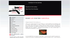 Desktop Screenshot of homecareforthecarolinas.com
